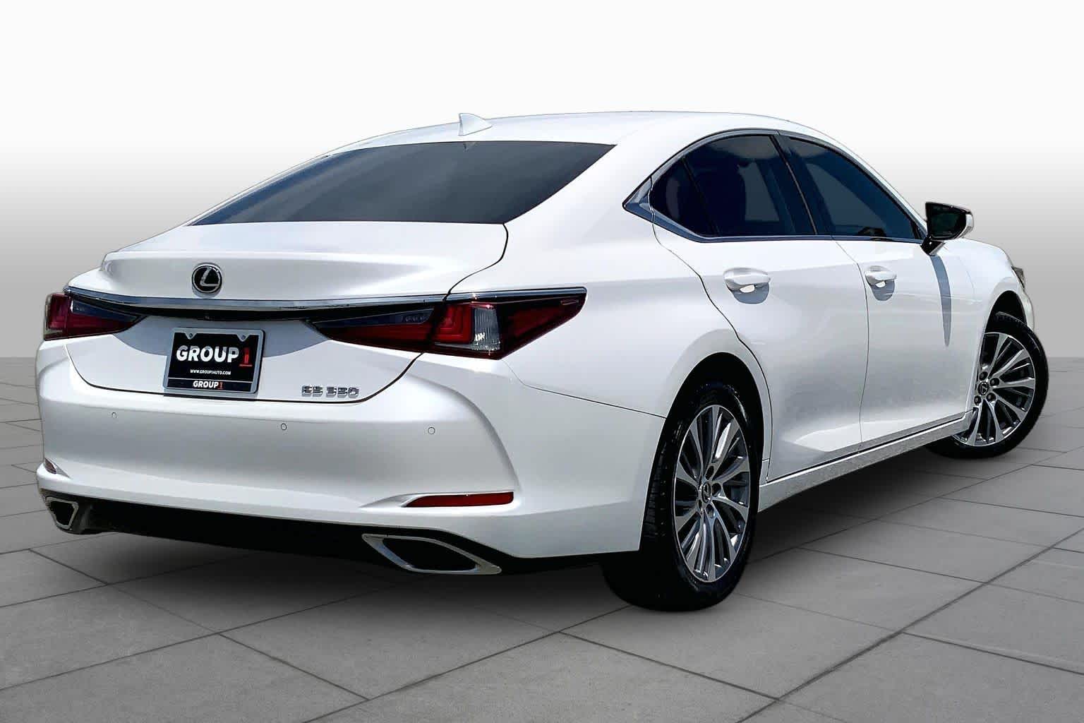 2020 Lexus ES 350  Eminent White Pearl at Group 1 Toyota Southwest