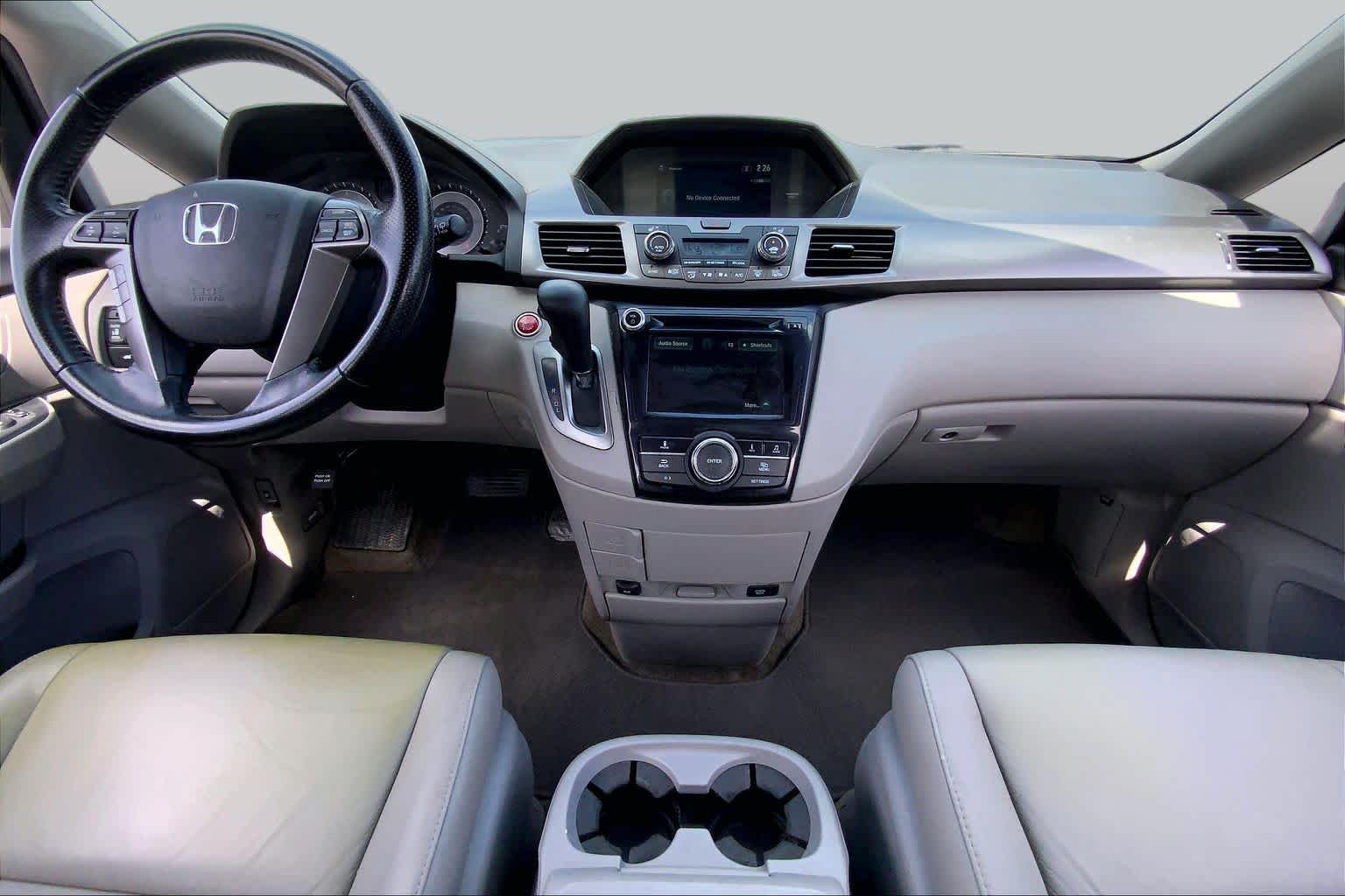 2015 Honda Odyssey EX-L Obsidian Blue Pearl at Group 1 Toyota Southwest