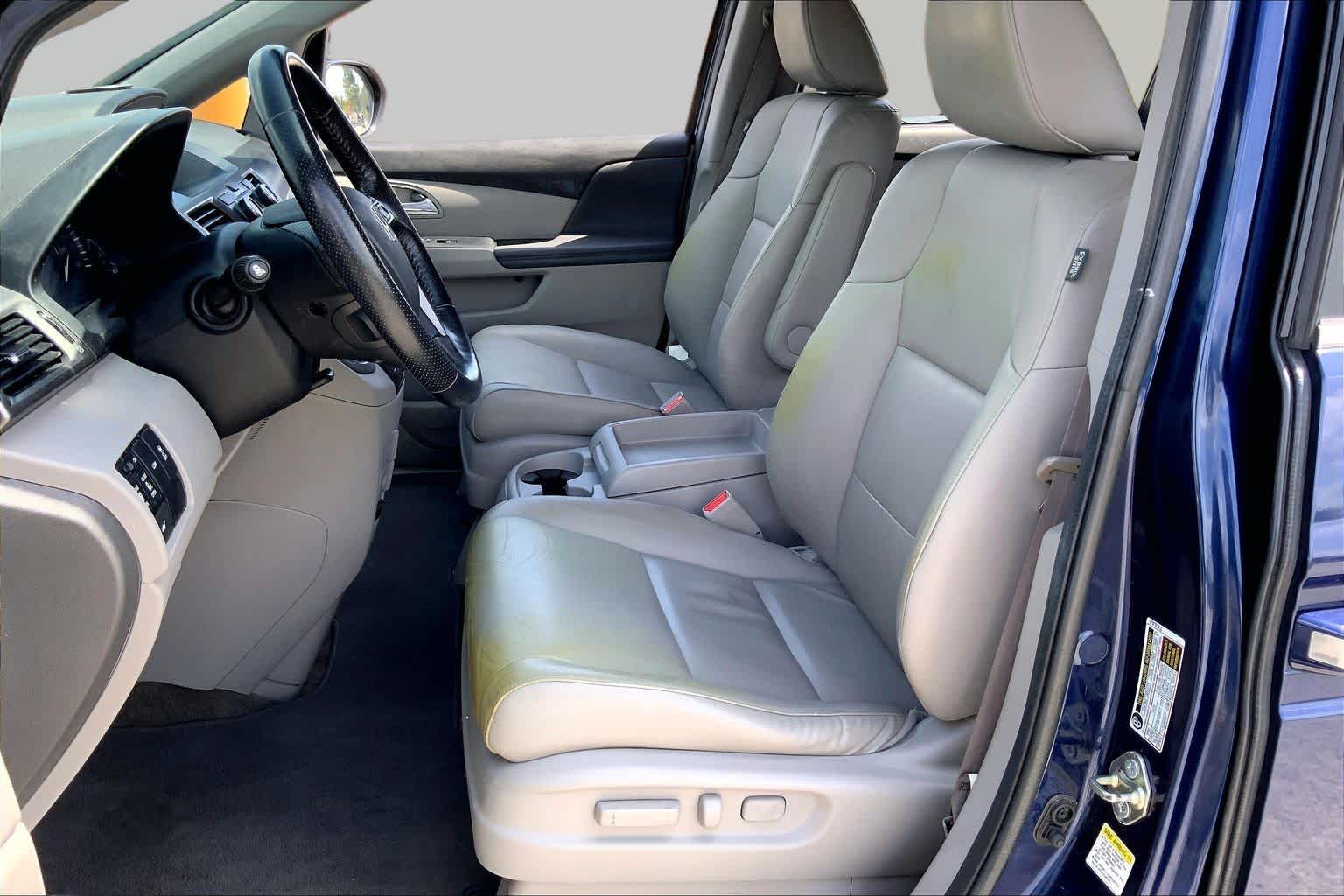 2015 Honda Odyssey EX-L Obsidian Blue Pearl at Group 1 Toyota Southwest
