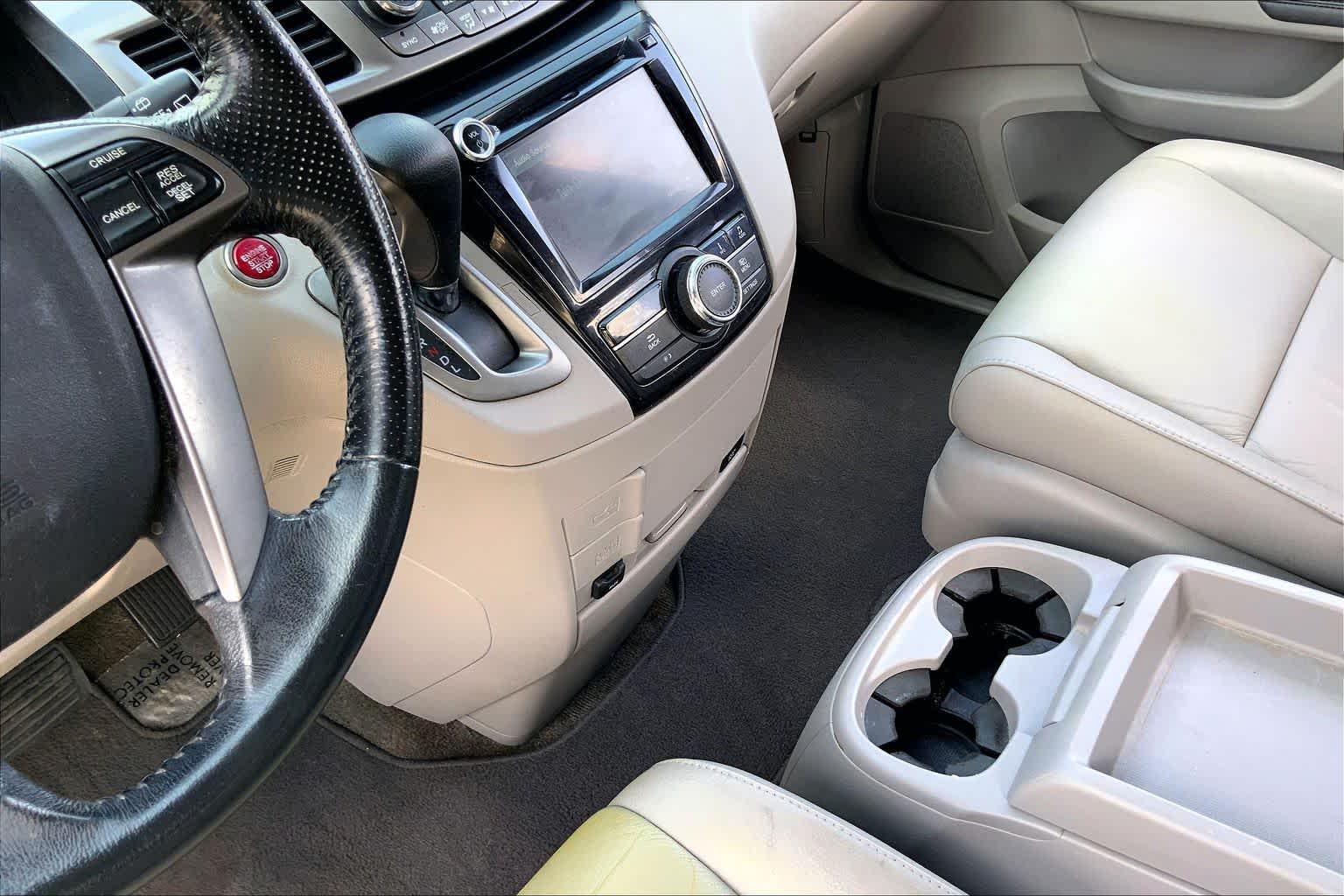 2015 Honda Odyssey EX-L Obsidian Blue Pearl at Group 1 Toyota Southwest