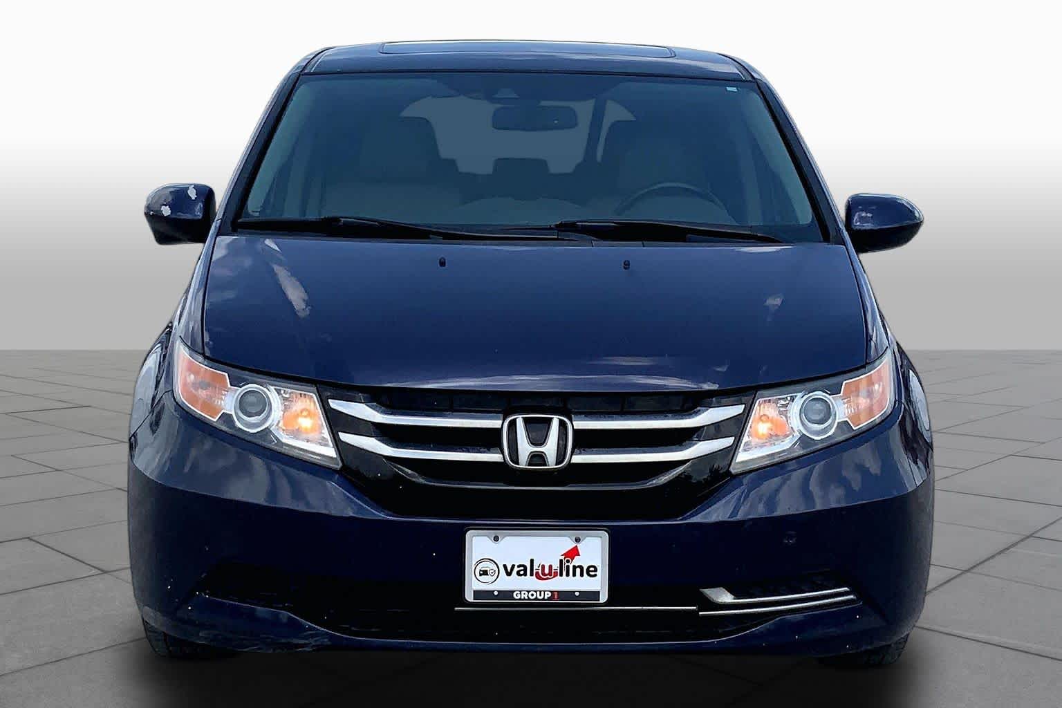 2015 Honda Odyssey EX-L Obsidian Blue Pearl at Group 1 Toyota Southwest