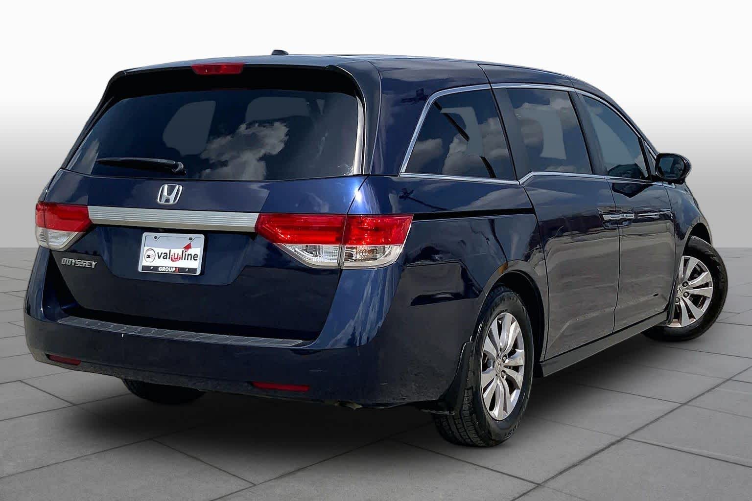 2015 Honda Odyssey EX-L Obsidian Blue Pearl at Group 1 Toyota Southwest