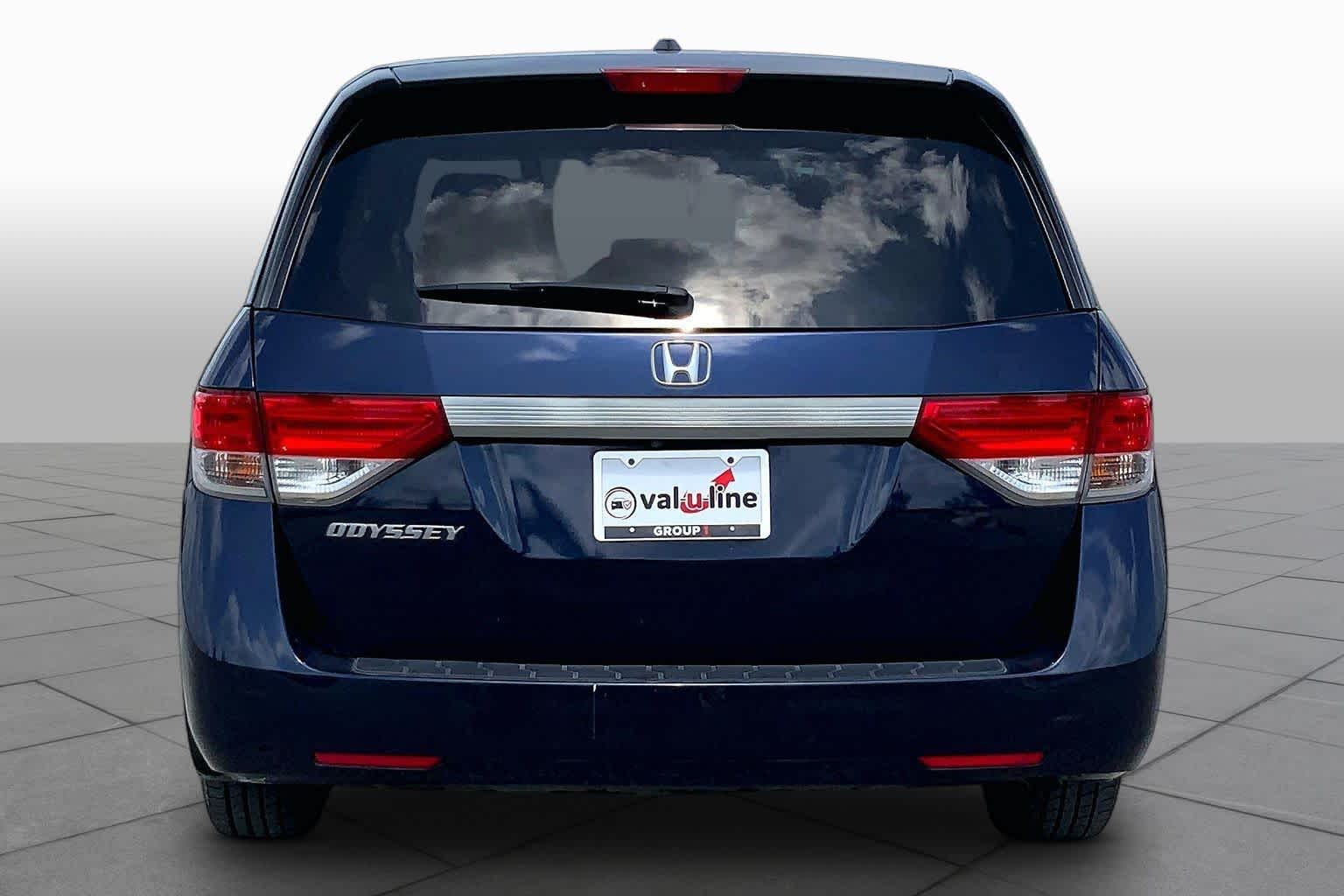 2015 Honda Odyssey EX-L Obsidian Blue Pearl at Group 1 Toyota Southwest