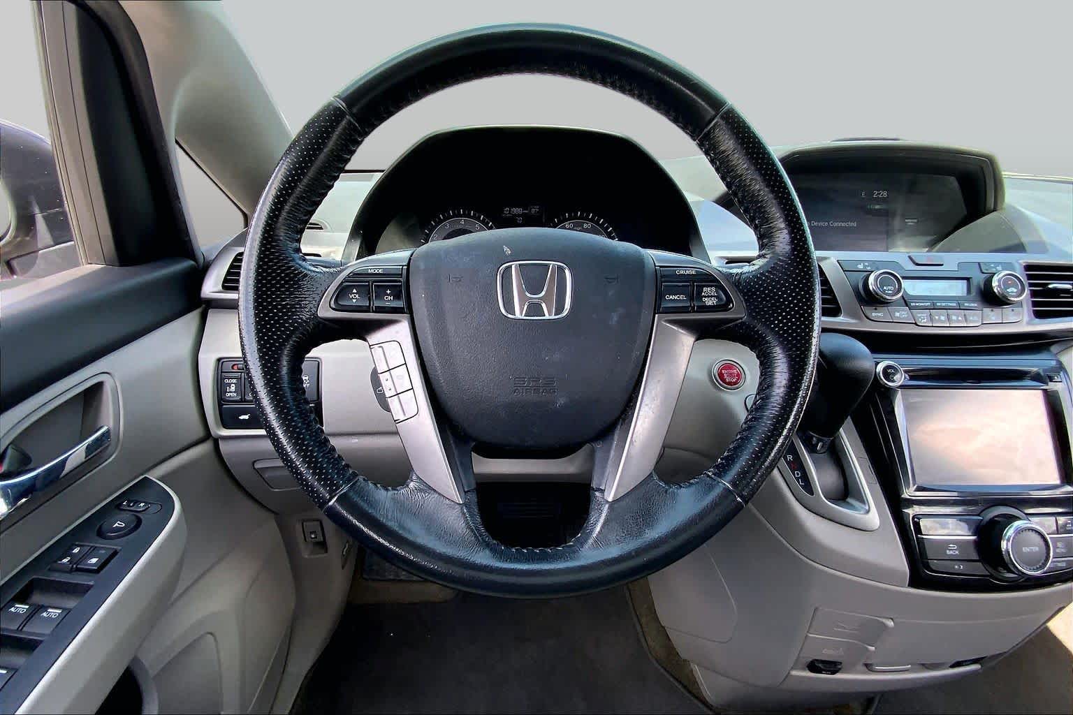 2015 Honda Odyssey EX-L Obsidian Blue Pearl at Group 1 Toyota Southwest