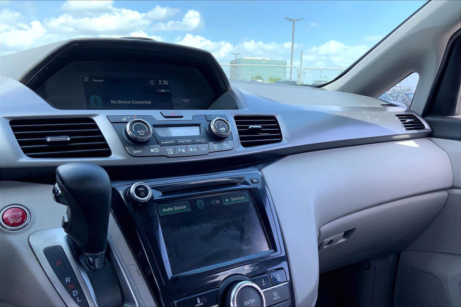 2015 Honda Odyssey EX-L Obsidian Blue Pearl at Group 1 Toyota Southwest