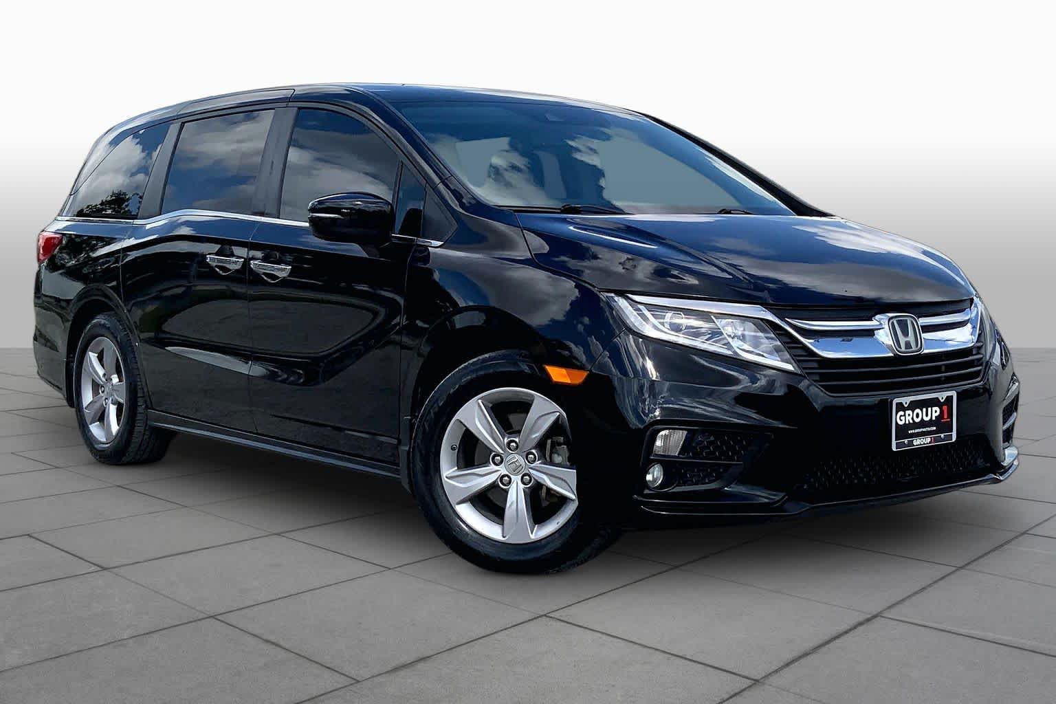 2018 Honda Odyssey EX-L Crystal Black Pearl at HGreg Houston
