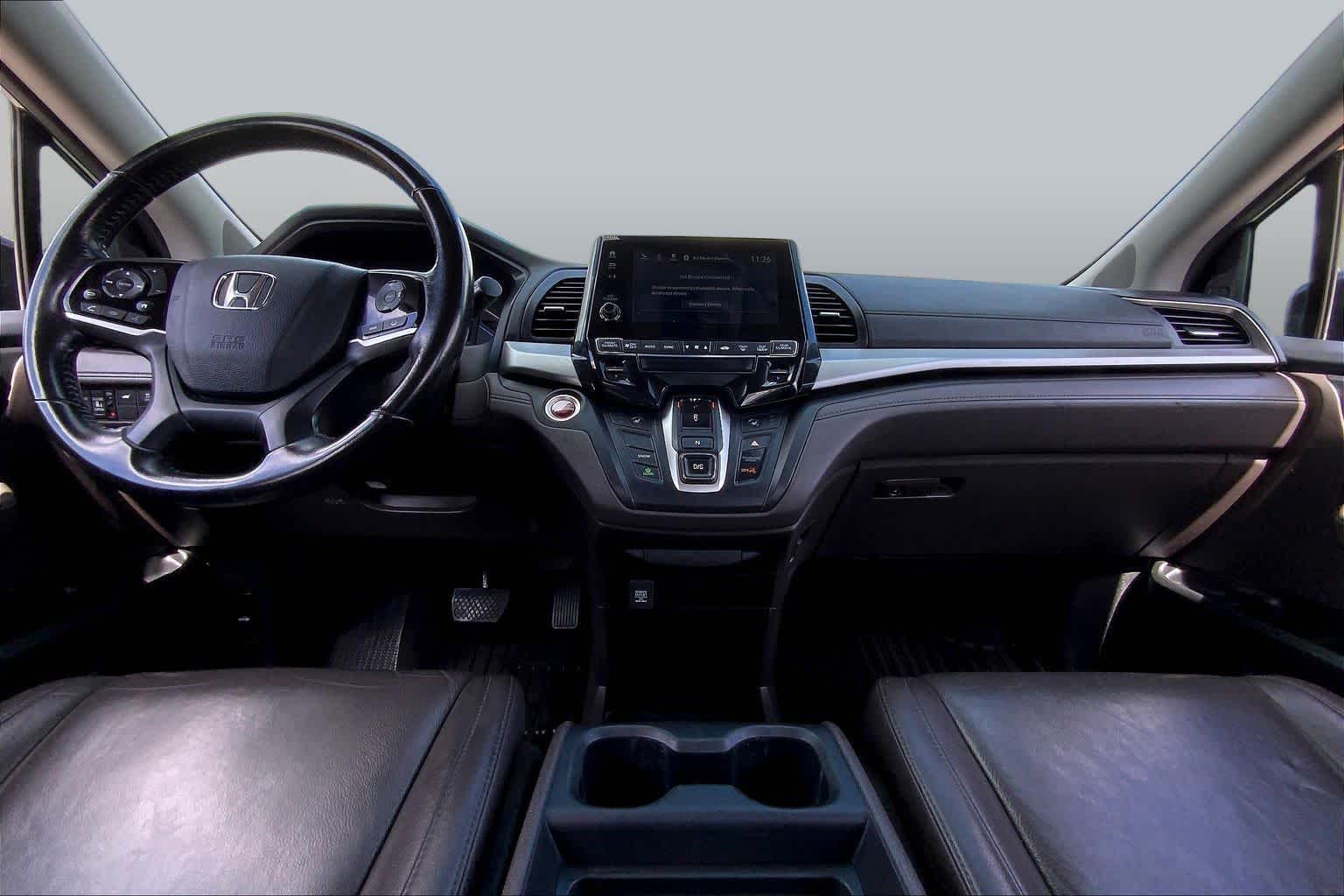 2018 Honda Odyssey EX-L Crystal Black Pearl at HGreg Houston