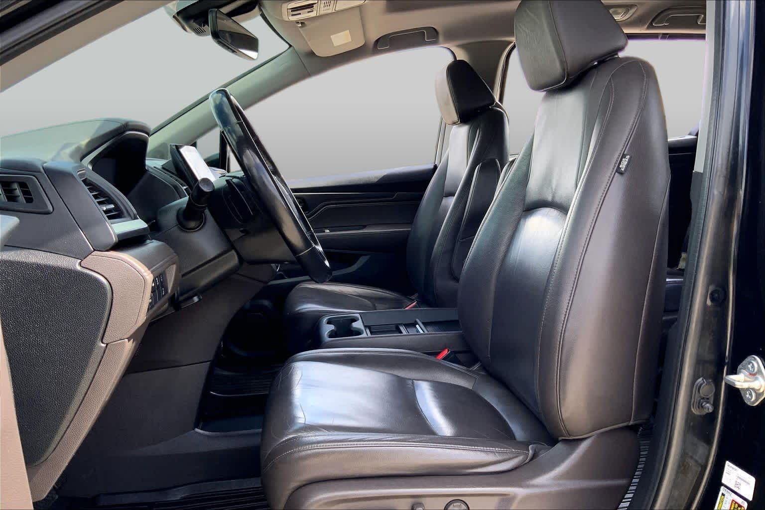 2018 Honda Odyssey EX-L Crystal Black Pearl at HGreg Houston