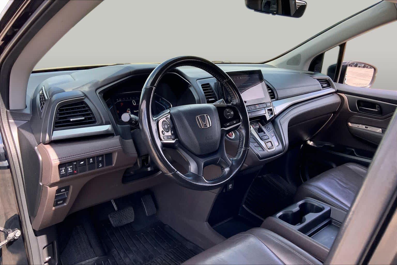 2018 Honda Odyssey EX-L Crystal Black Pearl at HGreg Houston