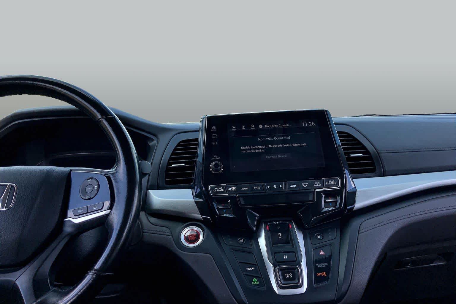 2018 Honda Odyssey EX-L Crystal Black Pearl at HGreg Houston
