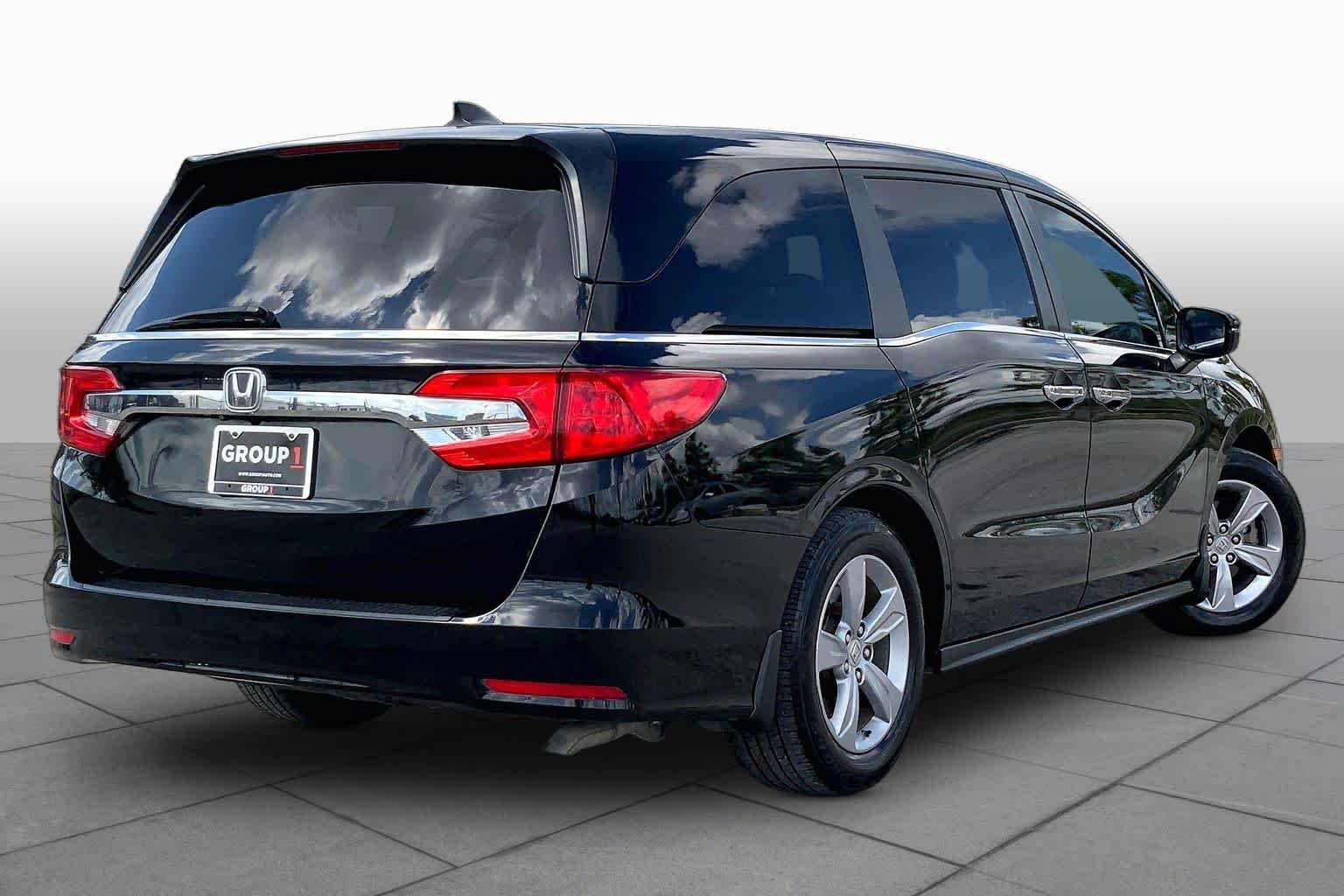 2018 Honda Odyssey EX-L Crystal Black Pearl at HGreg Houston