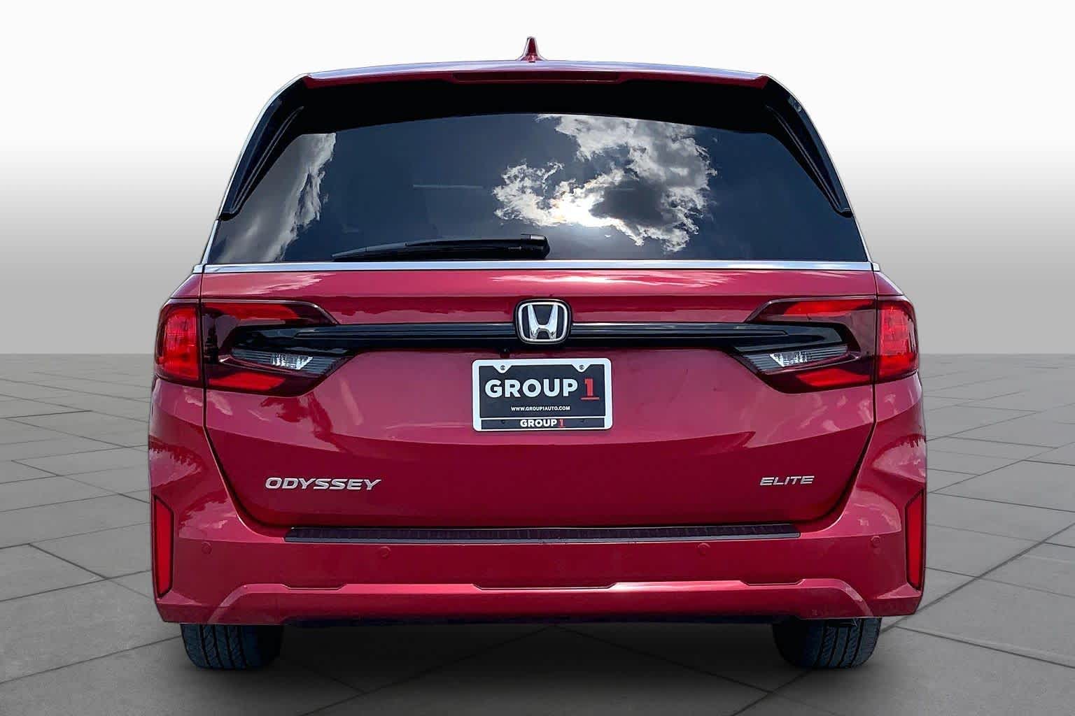 2025 Honda Odyssey Elite Radiant Red Metallic II at Honda of Clear Lake
