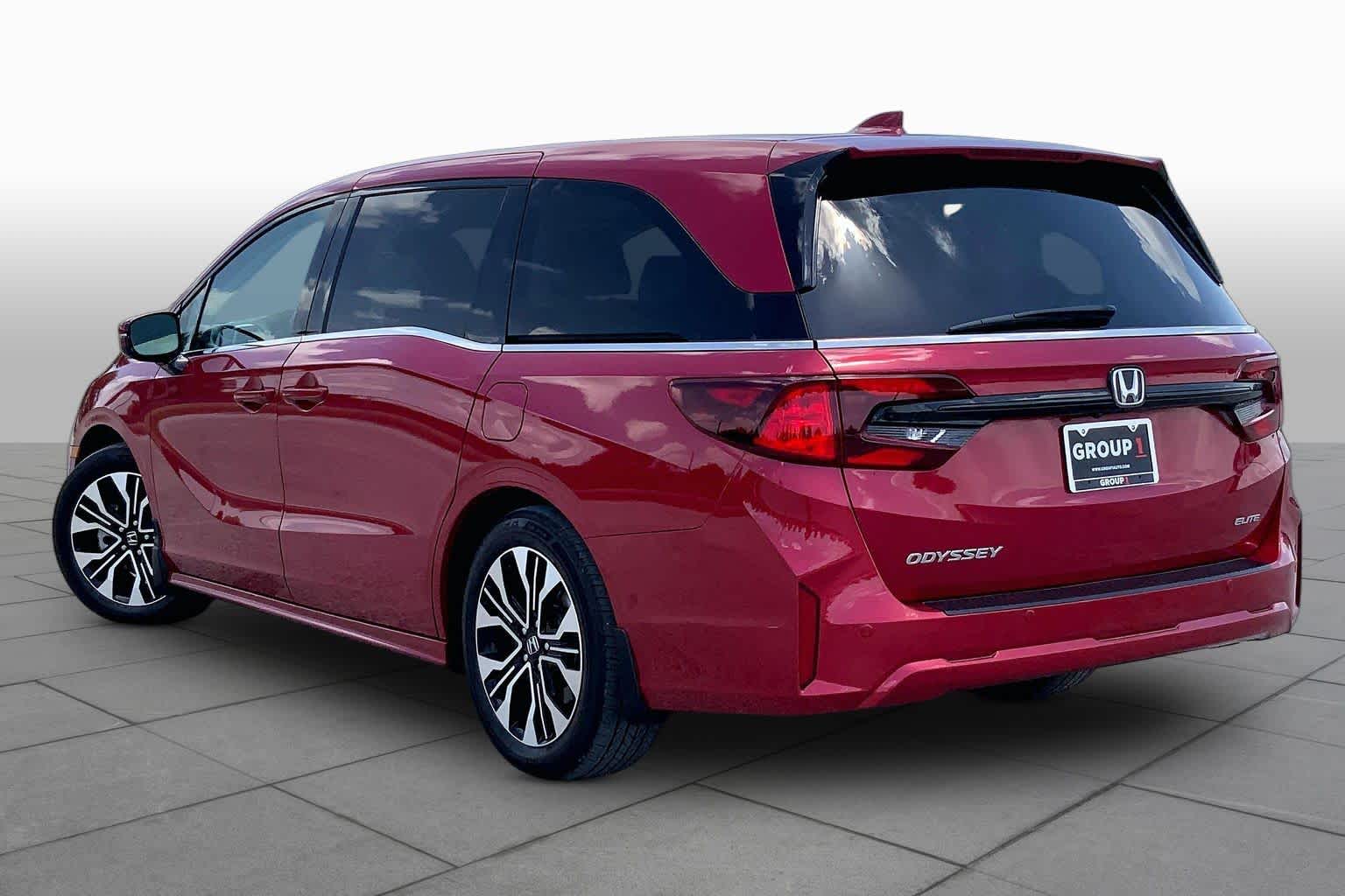 2025 Honda Odyssey Elite Radiant Red Metallic II at Honda of Clear Lake