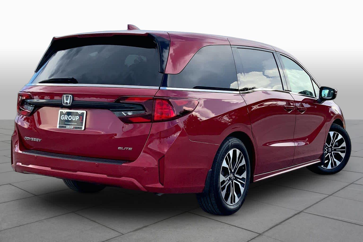 2025 Honda Odyssey Elite Radiant Red Metallic II at Honda of Clear Lake