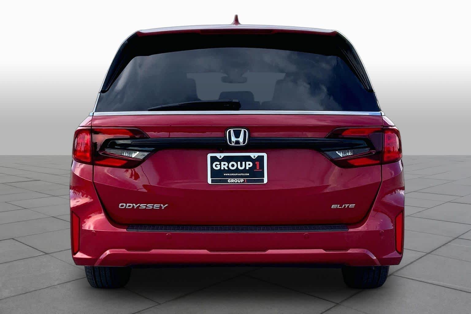 2025 Honda Odyssey Elite Radiant Red Metallic II at Honda of Clear Lake