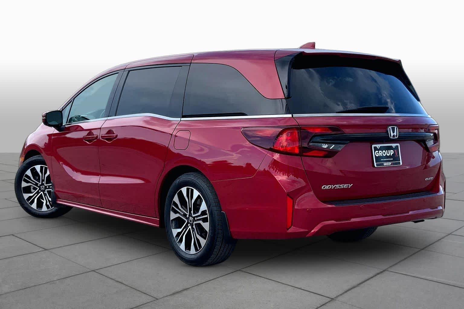 2025 Honda Odyssey Elite Radiant Red Metallic II at Honda of Clear Lake