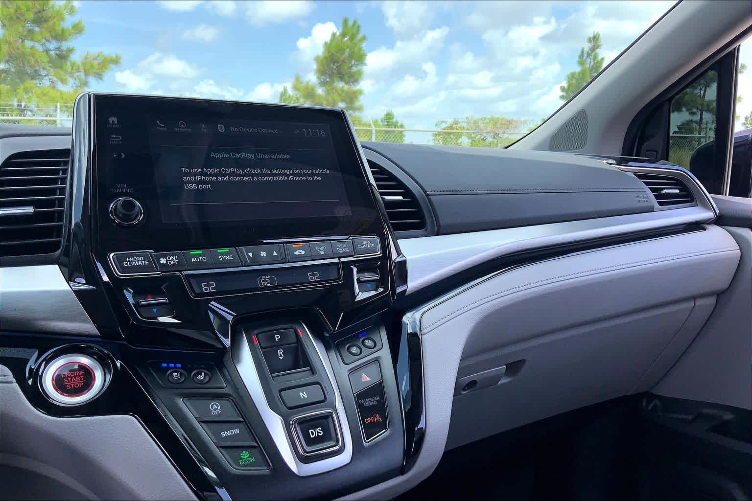 2020 Honda Odyssey Elite Lunar Silver Metallic at Group 1 Toyota Southwest