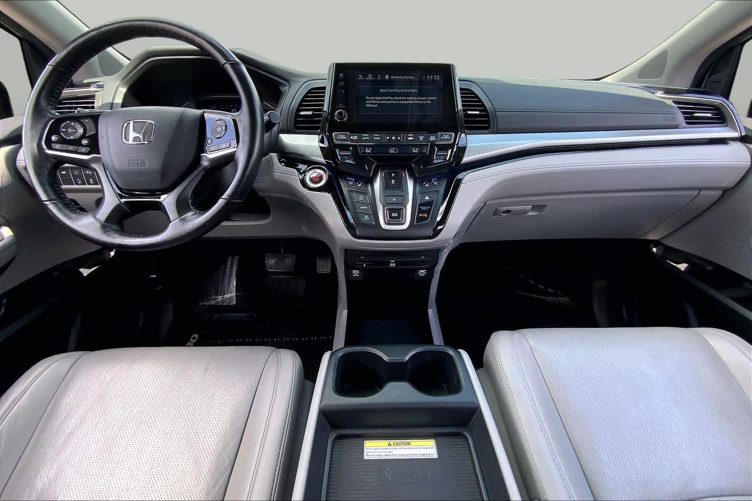 2020 Honda Odyssey Elite Lunar Silver Metallic at Group 1 Toyota Southwest