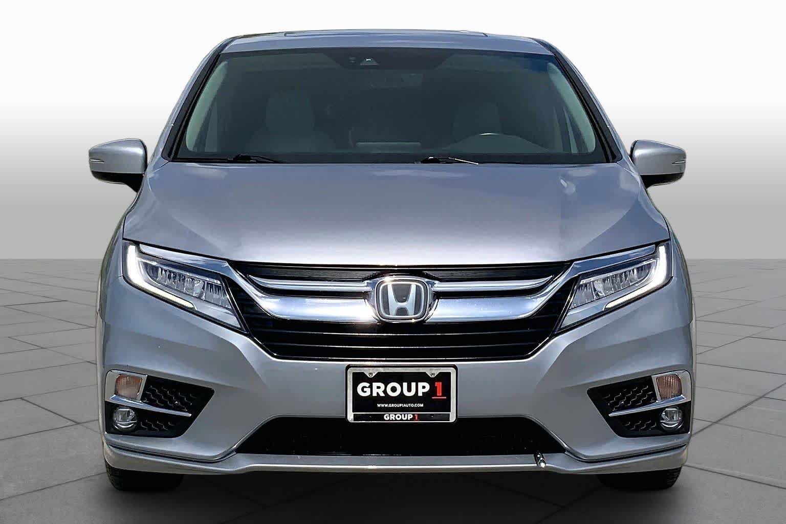 2020 Honda Odyssey Elite Lunar Silver Metallic at Group 1 Toyota Southwest