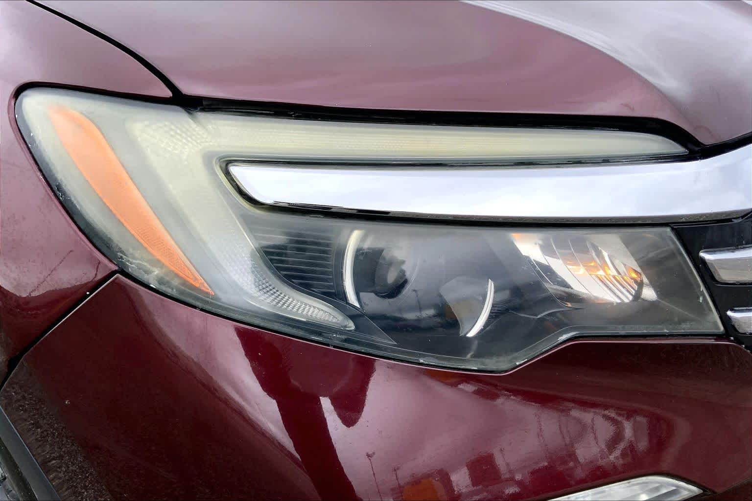 2017 Honda Pilot LX Dark Cherry Pearl at Group 1 GMC Buick South