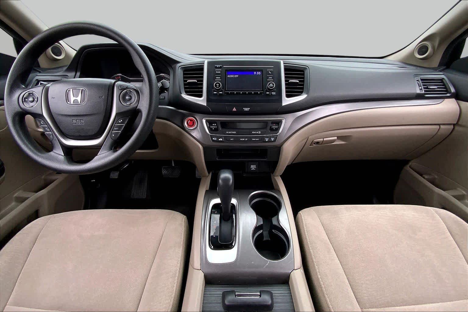 2017 Honda Pilot LX Dark Cherry Pearl at Group 1 GMC Buick South