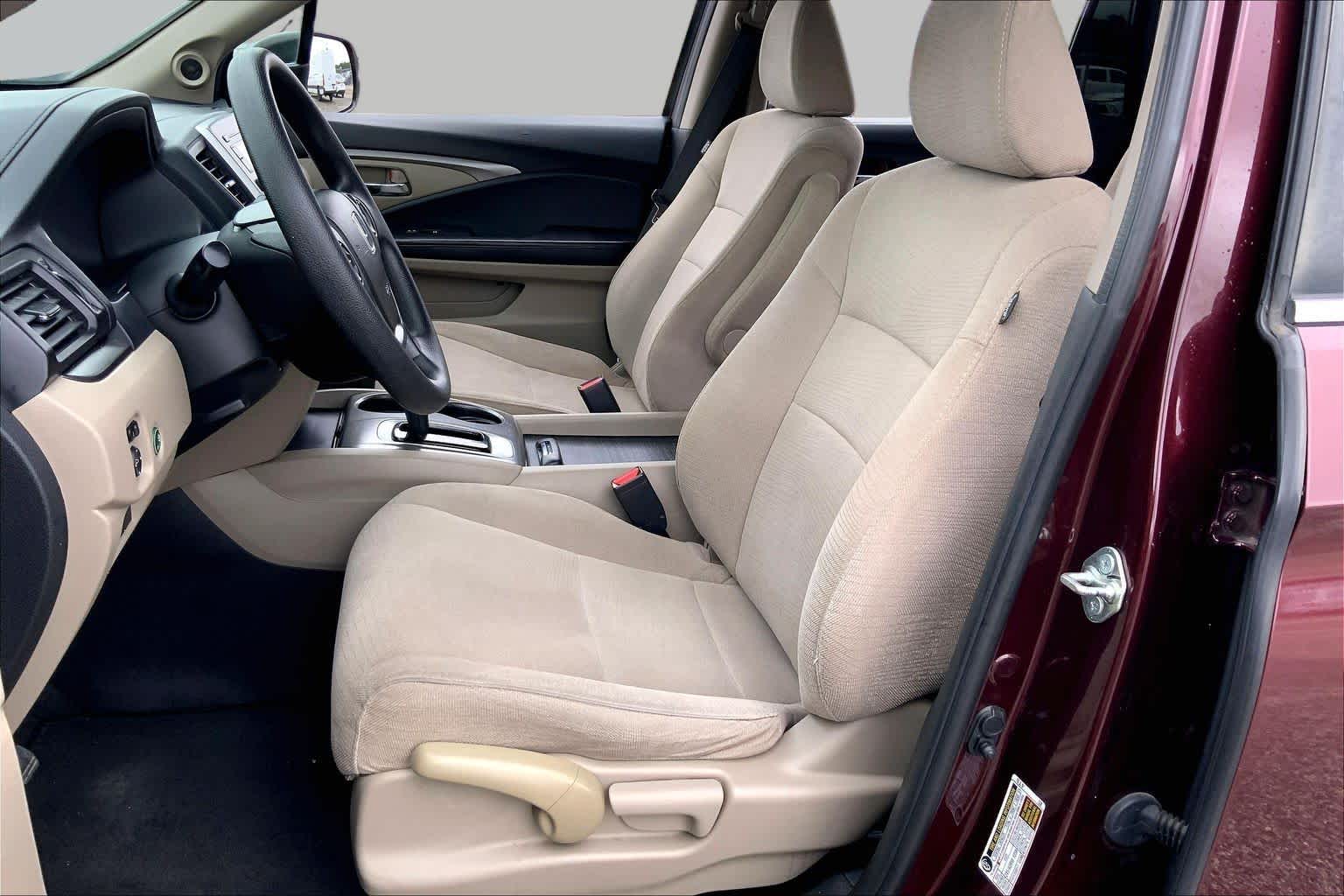 2017 Honda Pilot LX Dark Cherry Pearl at Group 1 GMC Buick South