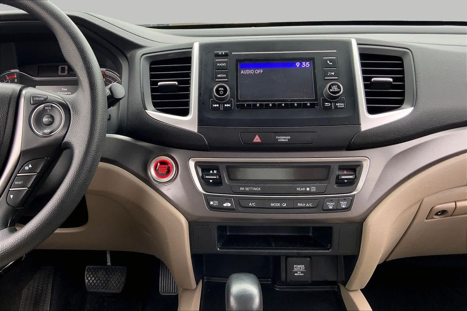 2017 Honda Pilot LX Dark Cherry Pearl at Group 1 GMC Buick South