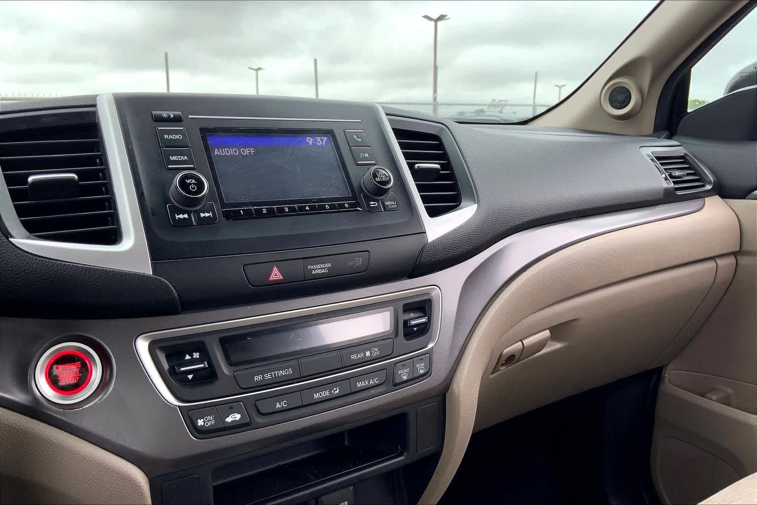 2017 Honda Pilot LX Dark Cherry Pearl at Group 1 GMC Buick South