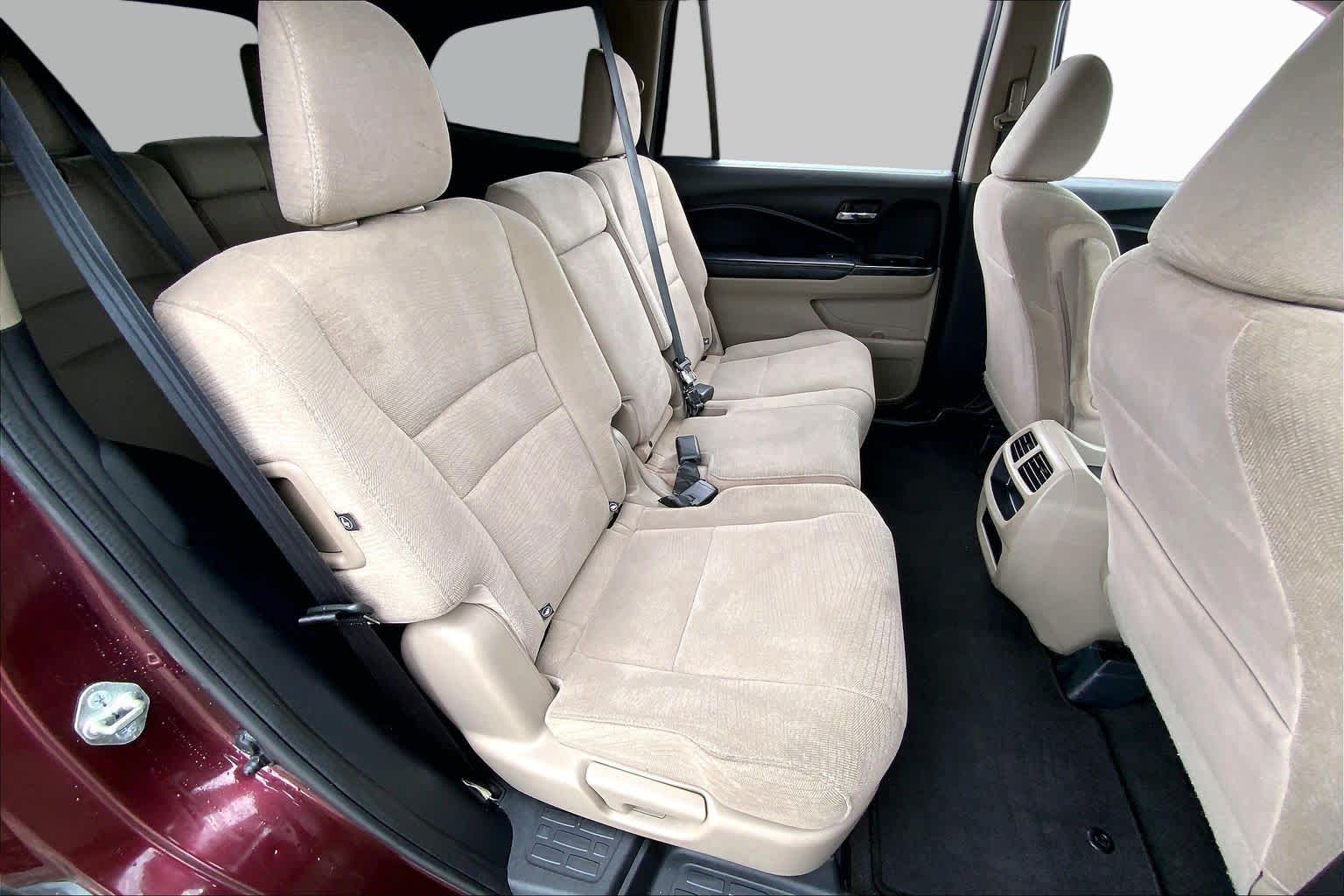 2017 Honda Pilot LX Dark Cherry Pearl at Group 1 GMC Buick South