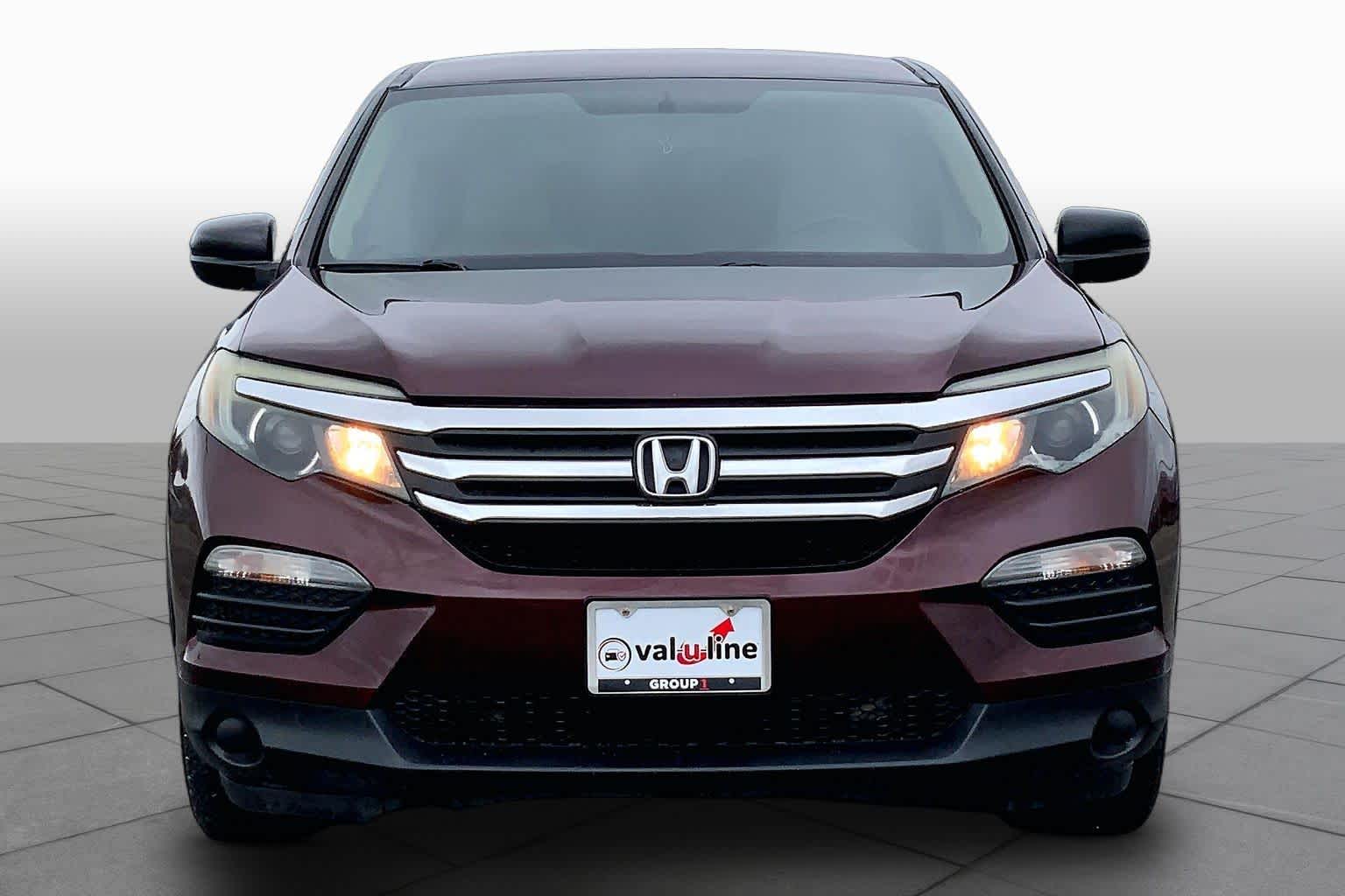 2017 Honda Pilot LX Dark Cherry Pearl at Group 1 GMC Buick South