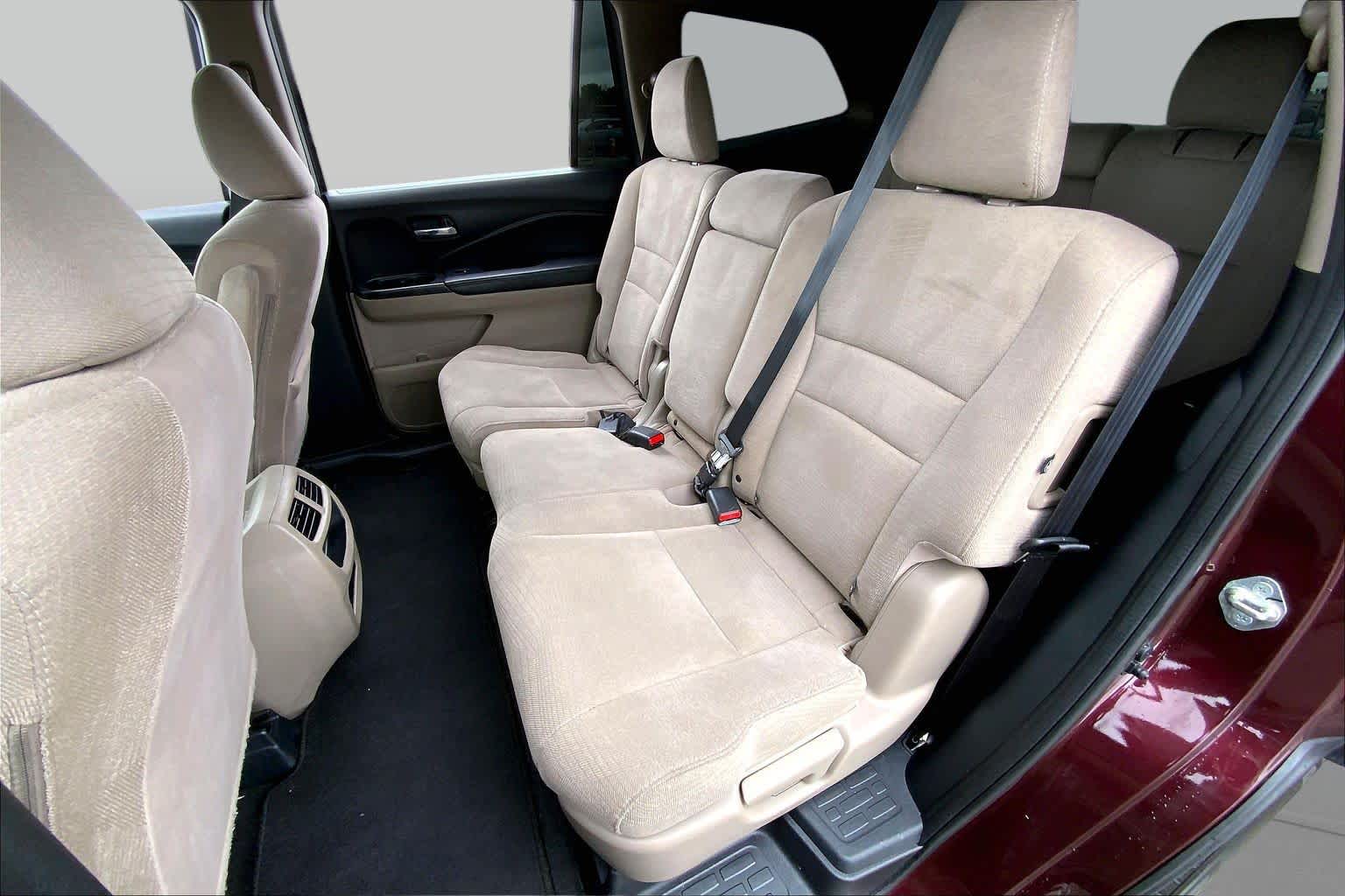 2017 Honda Pilot LX Dark Cherry Pearl at Group 1 GMC Buick South