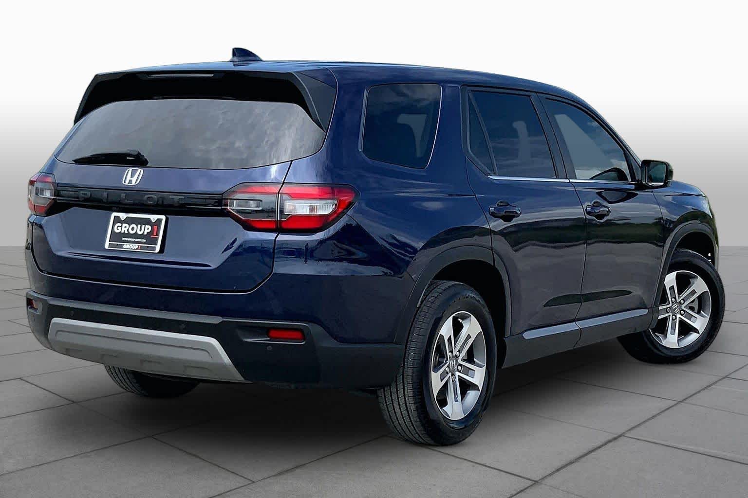 2024 Honda Pilot EX-L 8 Passenger Obsidian Blue Pearl at Tomball Ford