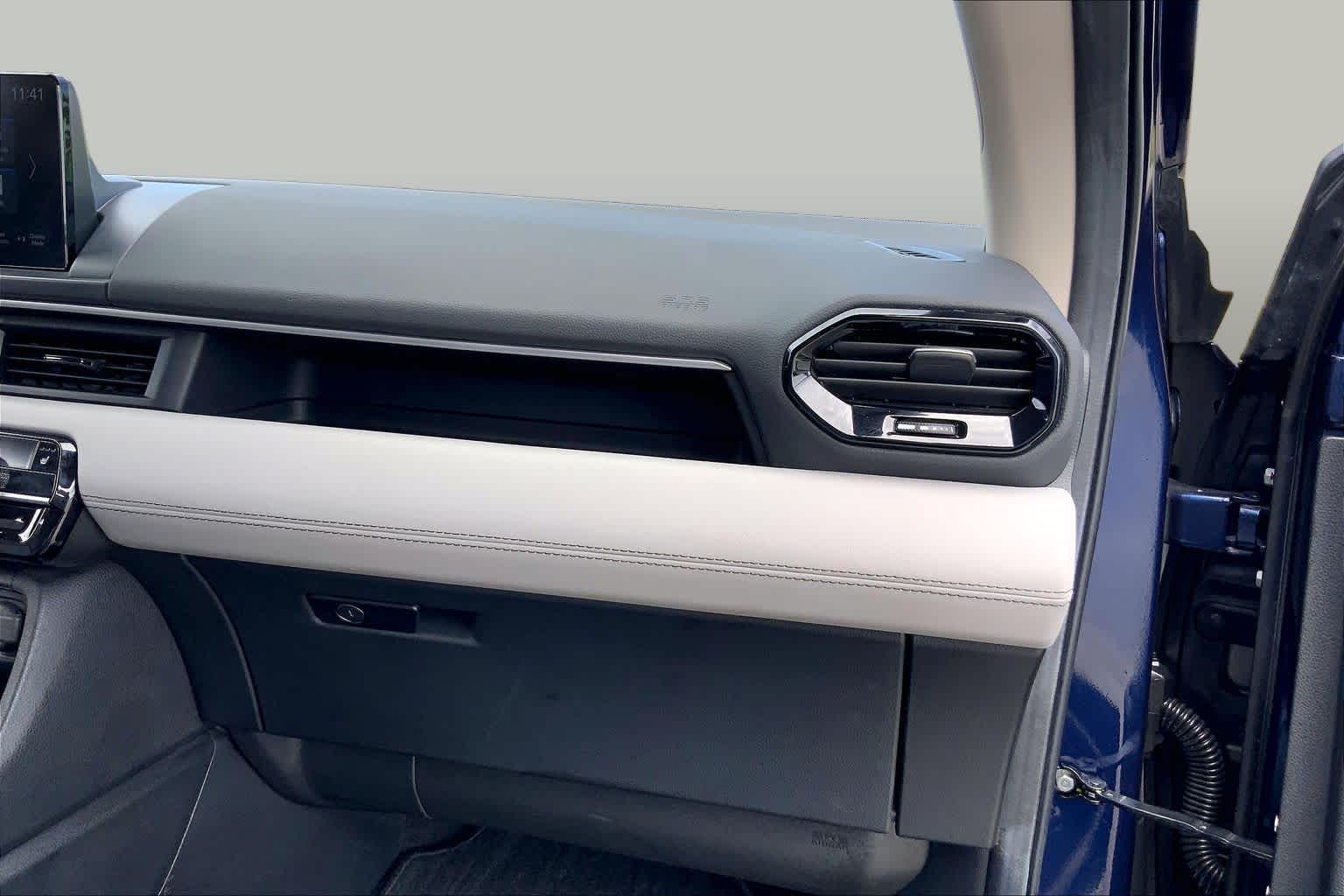 2024 Honda Pilot EX-L 8 Passenger Obsidian Blue Pearl at Tomball Ford