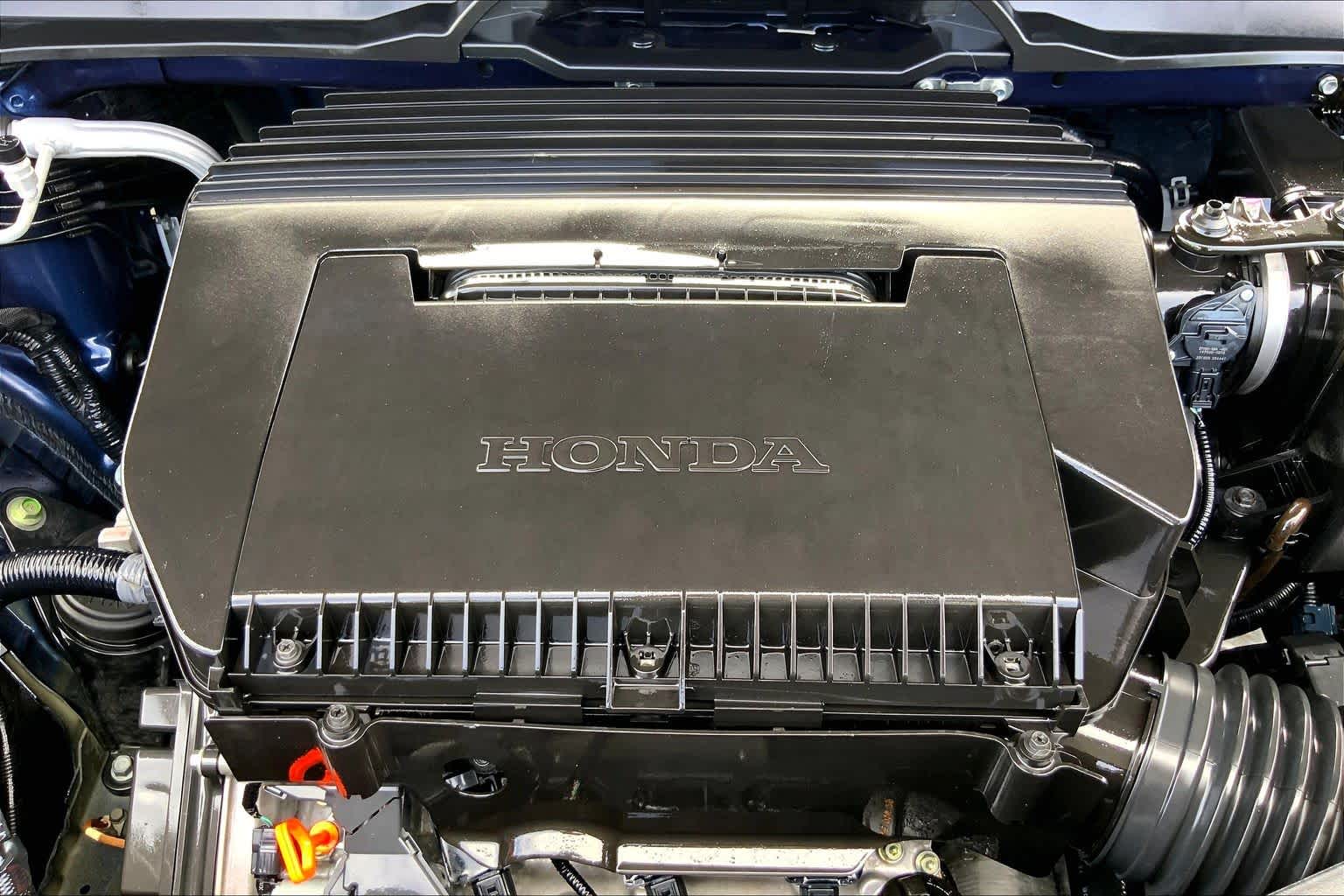 2024 Honda Pilot EX-L 8 Passenger Obsidian Blue Pearl at Tomball Ford
