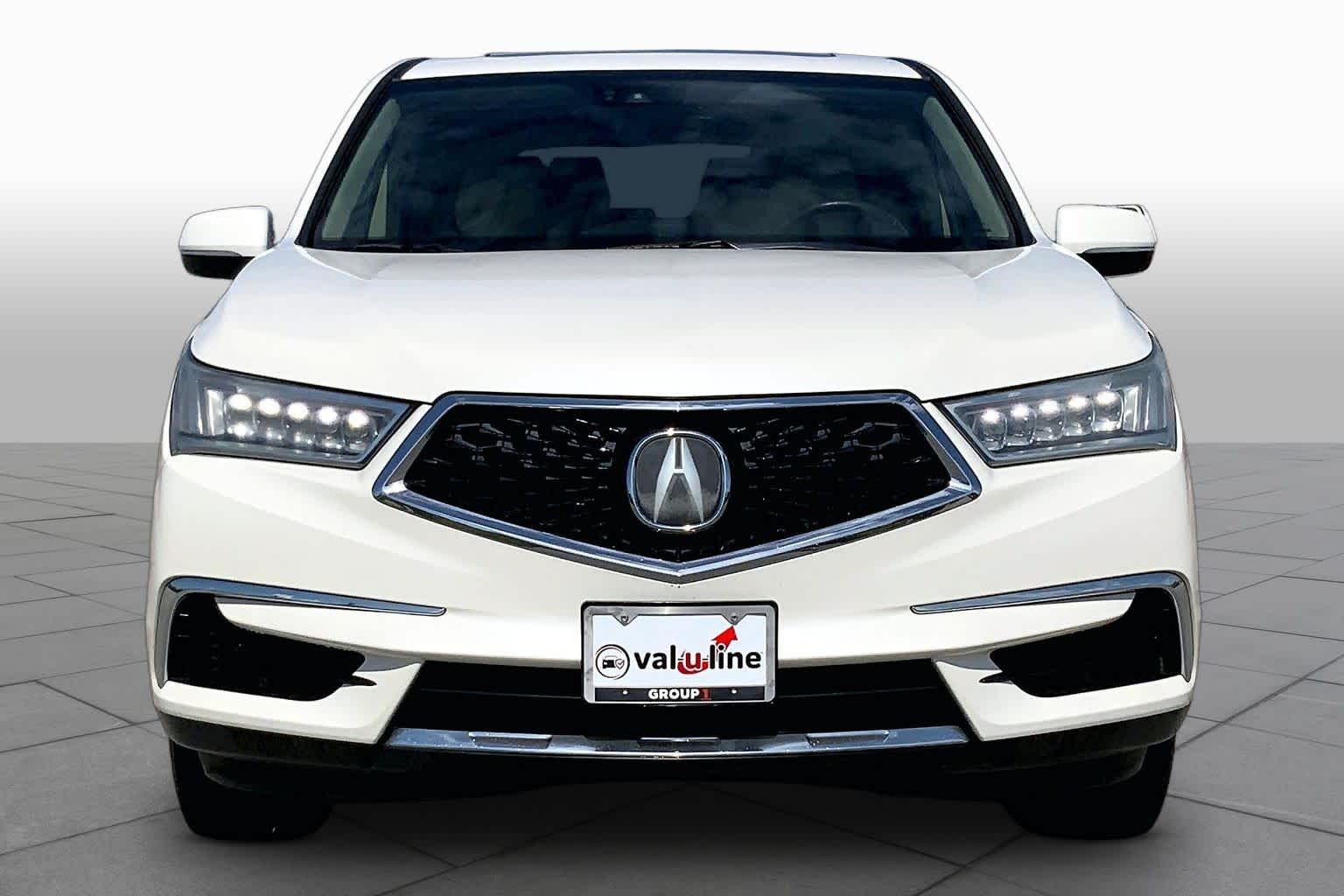 2017 Acura MDX w/Technology Pkg White Diamond Pearl at AutoNation USA Katy