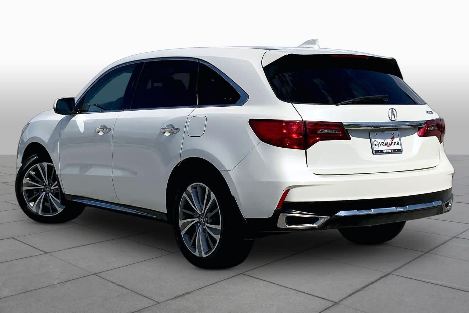 2017 Acura MDX w/Technology Pkg White Diamond Pearl at AutoNation USA Katy