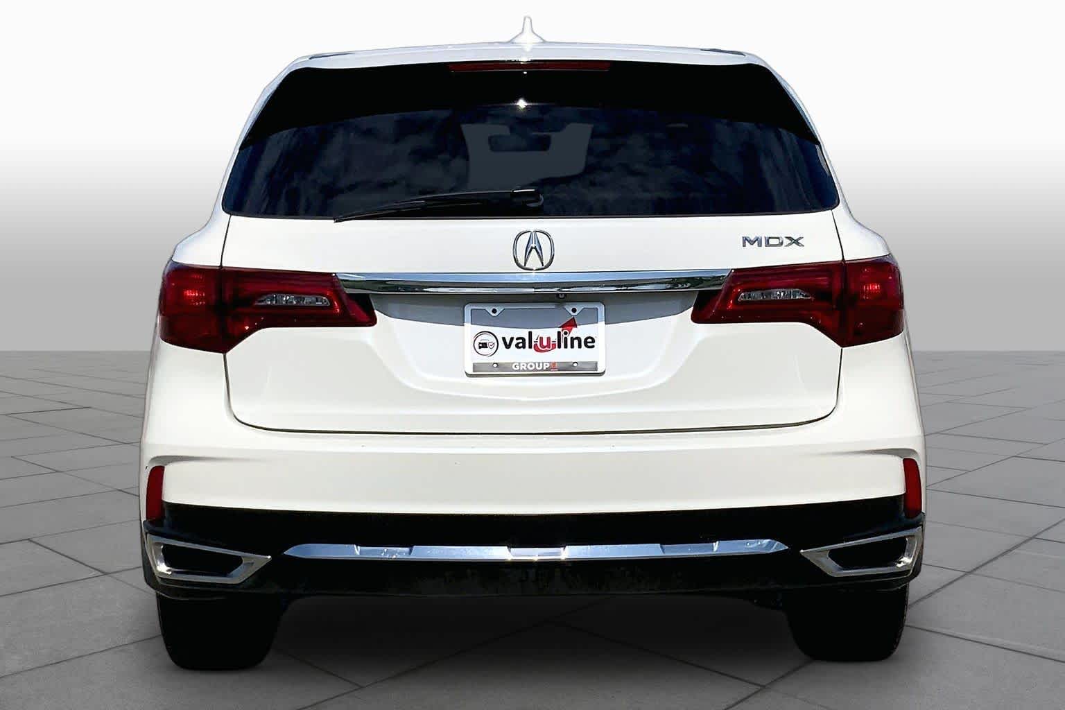 2017 Acura MDX w/Technology Pkg White Diamond Pearl at AutoNation USA Katy