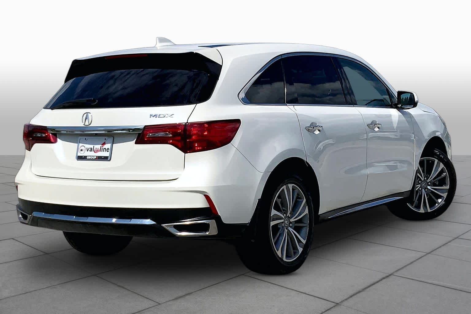 2017 Acura MDX w/Technology Pkg White Diamond Pearl at AutoNation USA Katy