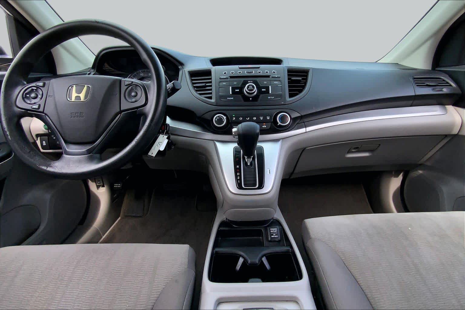 2013 Honda CR-V LX White Diamond Pearl at Honda of Clear Lake