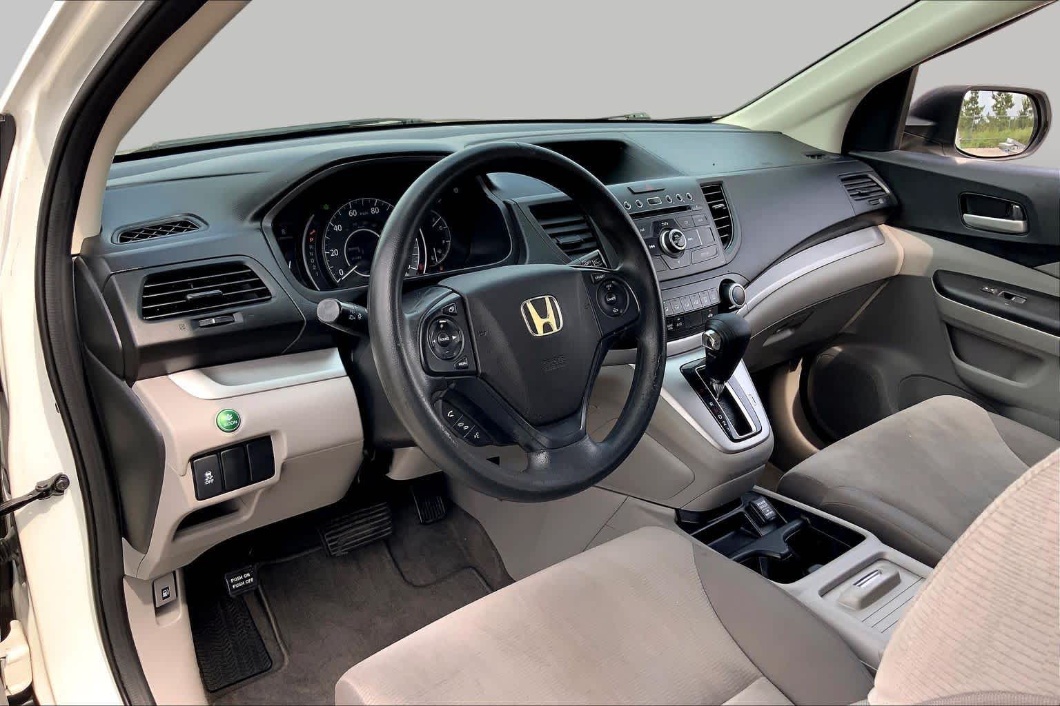 2013 Honda CR-V LX White Diamond Pearl at Honda of Clear Lake