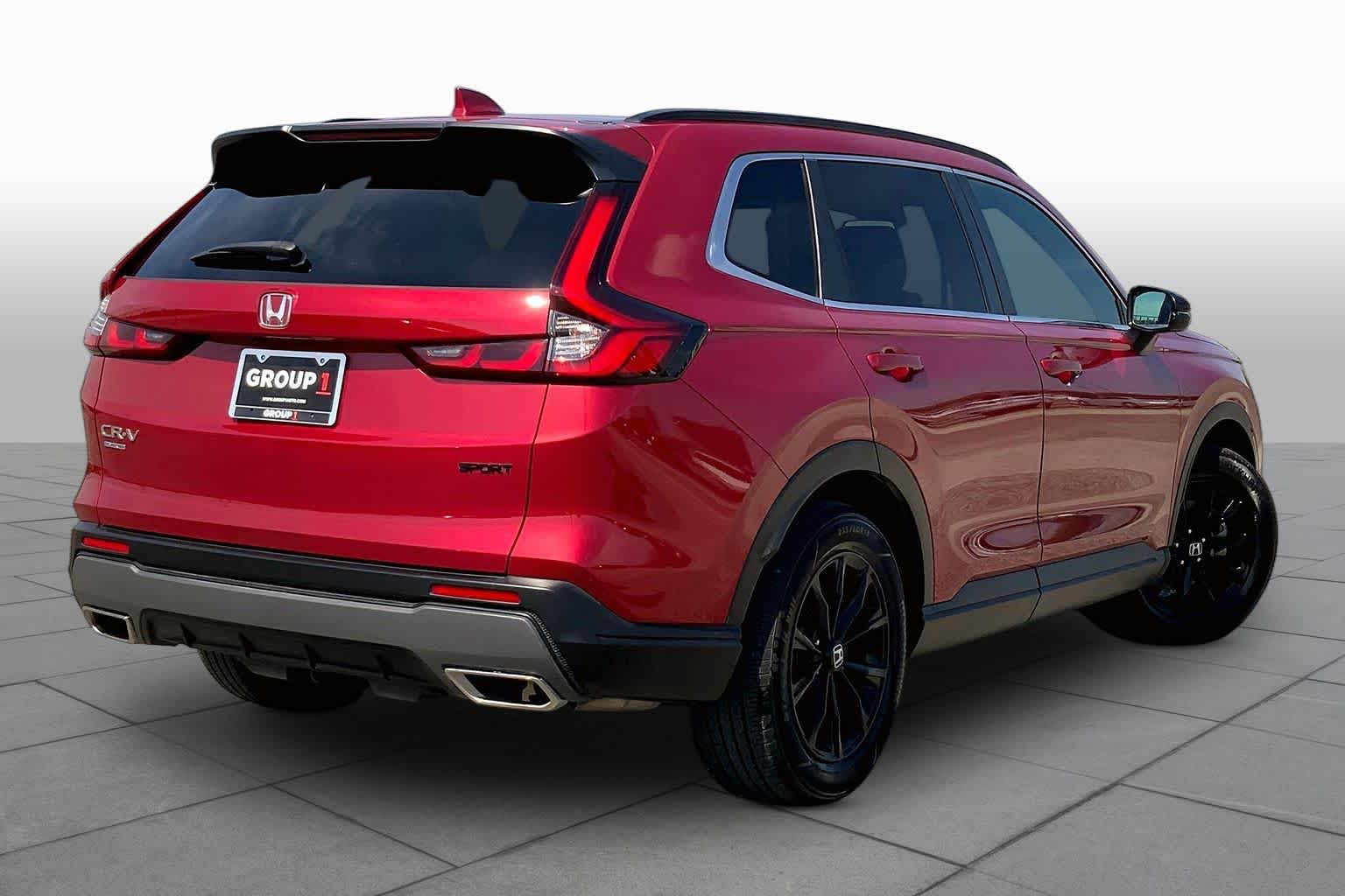 2023 Honda CR-V Hybrid Sport Radiant Red Metallic at Group 1 Toyota Southwest