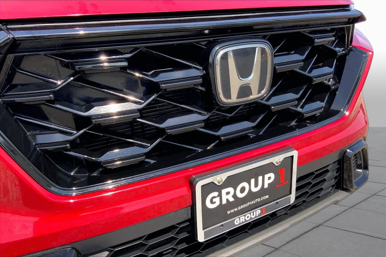 2023 Honda CR-V Hybrid Sport Radiant Red Metallic at Group 1 Toyota Southwest