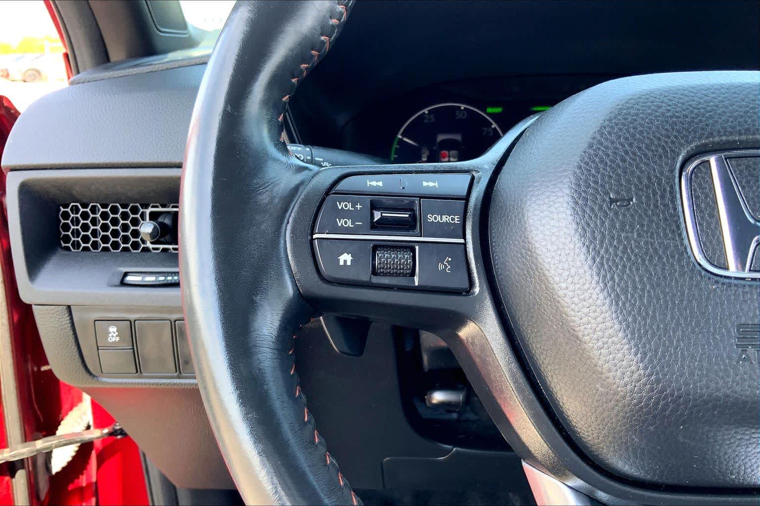 2023 Honda CR-V Hybrid Sport Radiant Red Metallic at Group 1 Toyota Southwest