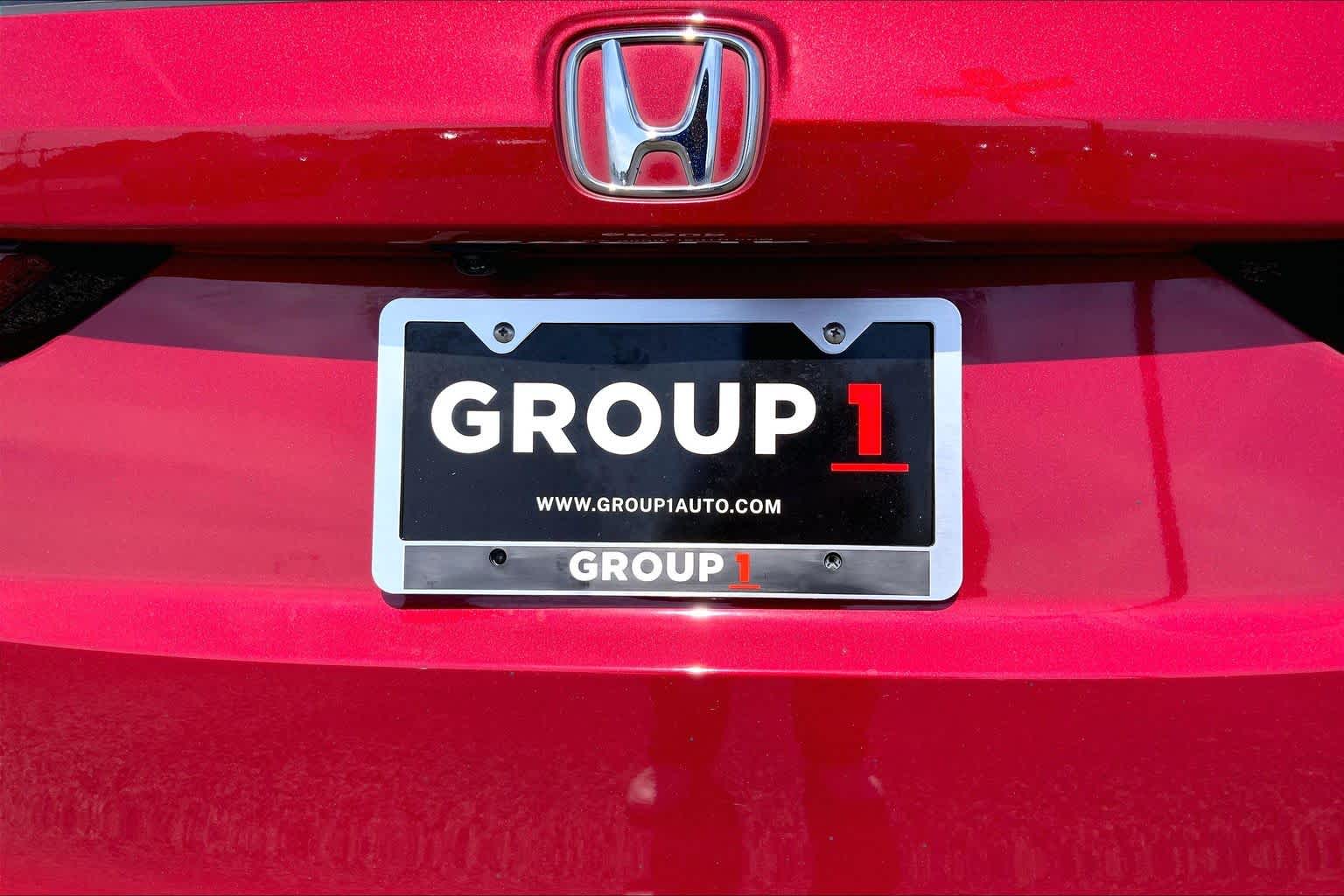 2023 Honda CR-V Hybrid Sport Radiant Red Metallic at Group 1 Toyota Southwest