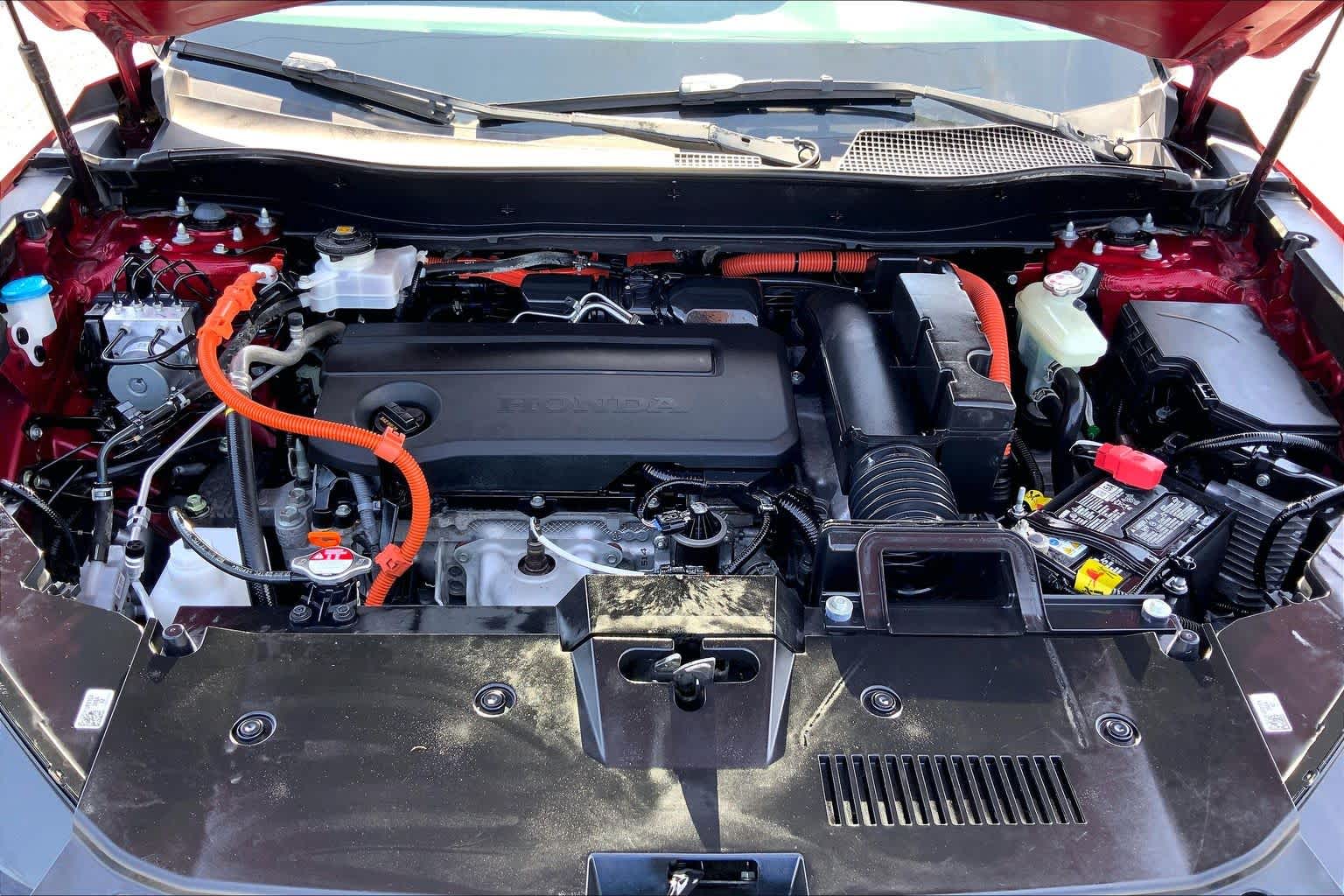 2023 Honda CR-V Hybrid Sport Radiant Red Metallic at Group 1 Toyota Southwest