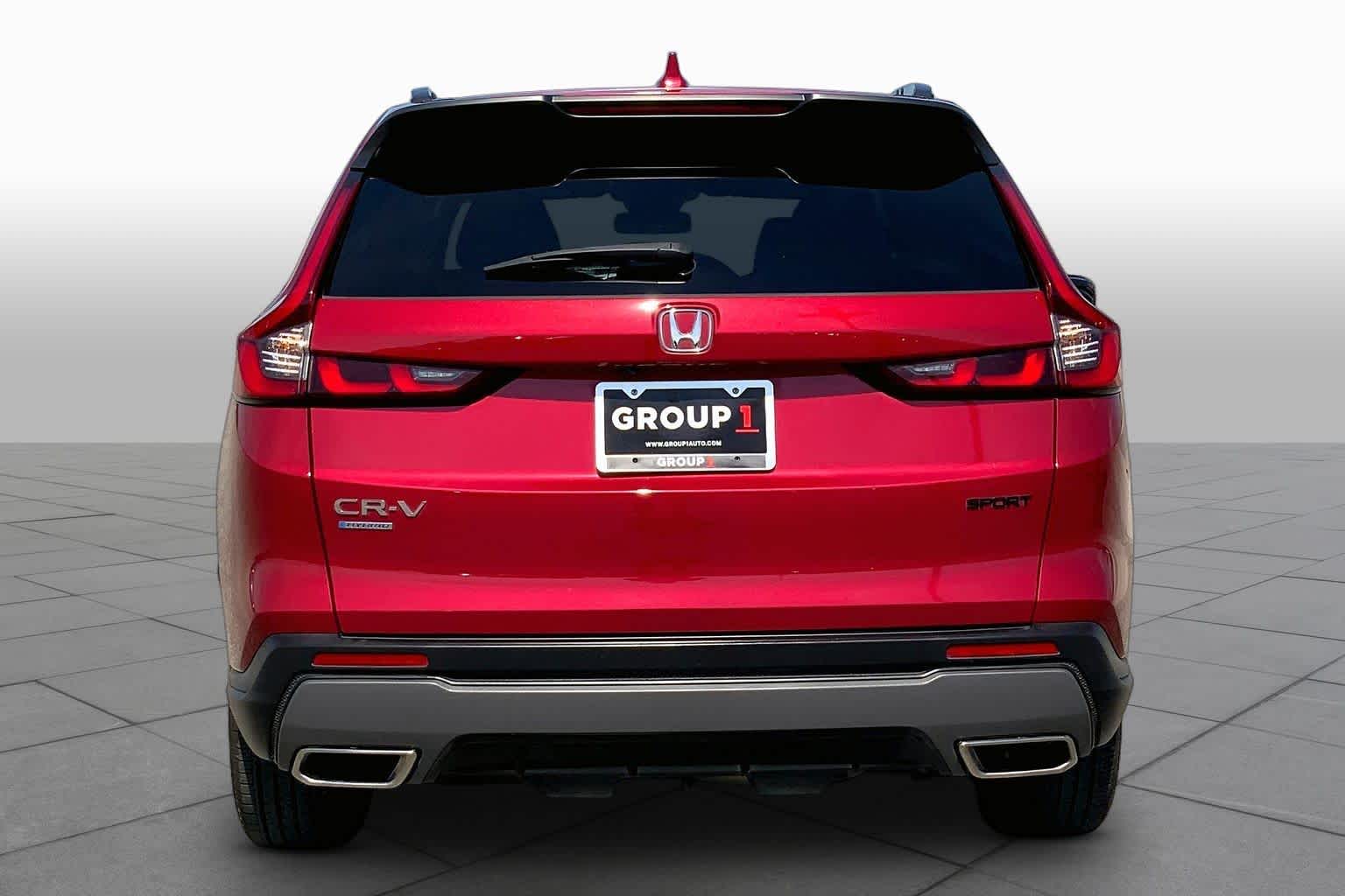 2023 Honda CR-V Hybrid Sport Radiant Red Metallic at Group 1 Toyota Southwest