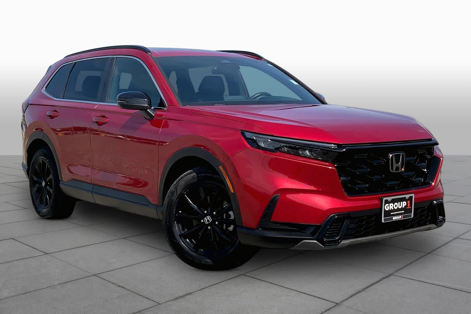 2023 Honda CR-V Hybrid Sport Radiant Red Metallic at Group 1 Toyota Southwest