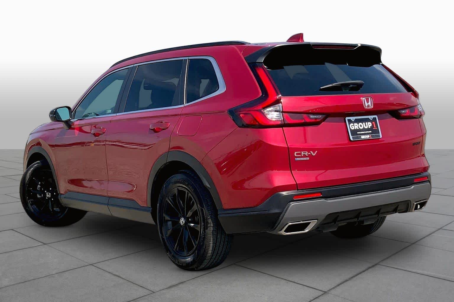 2023 Honda CR-V Hybrid Sport Radiant Red Metallic at Group 1 Toyota Southwest
