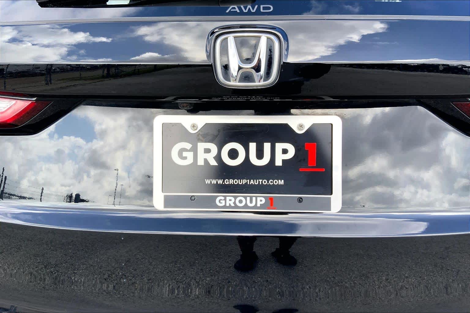 2023 Honda CR-V Hybrid Sport Touring Crystal Black Pearl at AutoNation USA Katy