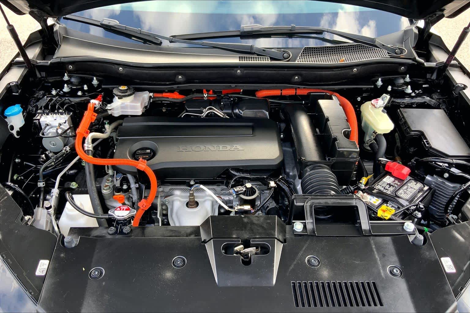 2023 Honda CR-V Hybrid Sport Touring Crystal Black Pearl at AutoNation USA Katy